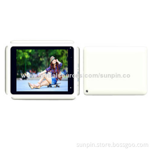 8-inch CORTEX-A9 Dual Core 1.6GHz AMLOGIC8726-Mx Capacitive Multi-touch HDMI DC Port Tablet PC